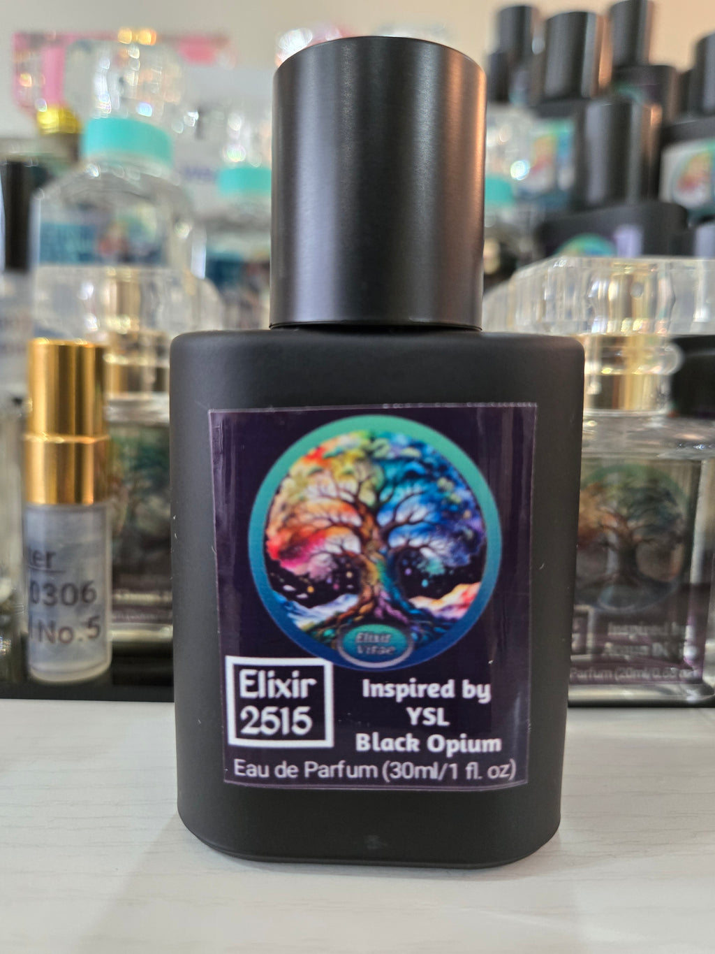 Elixir 2515 Inspired By Fragrance Black Opium Yves Saint Laurent YSL 30ml/1oz