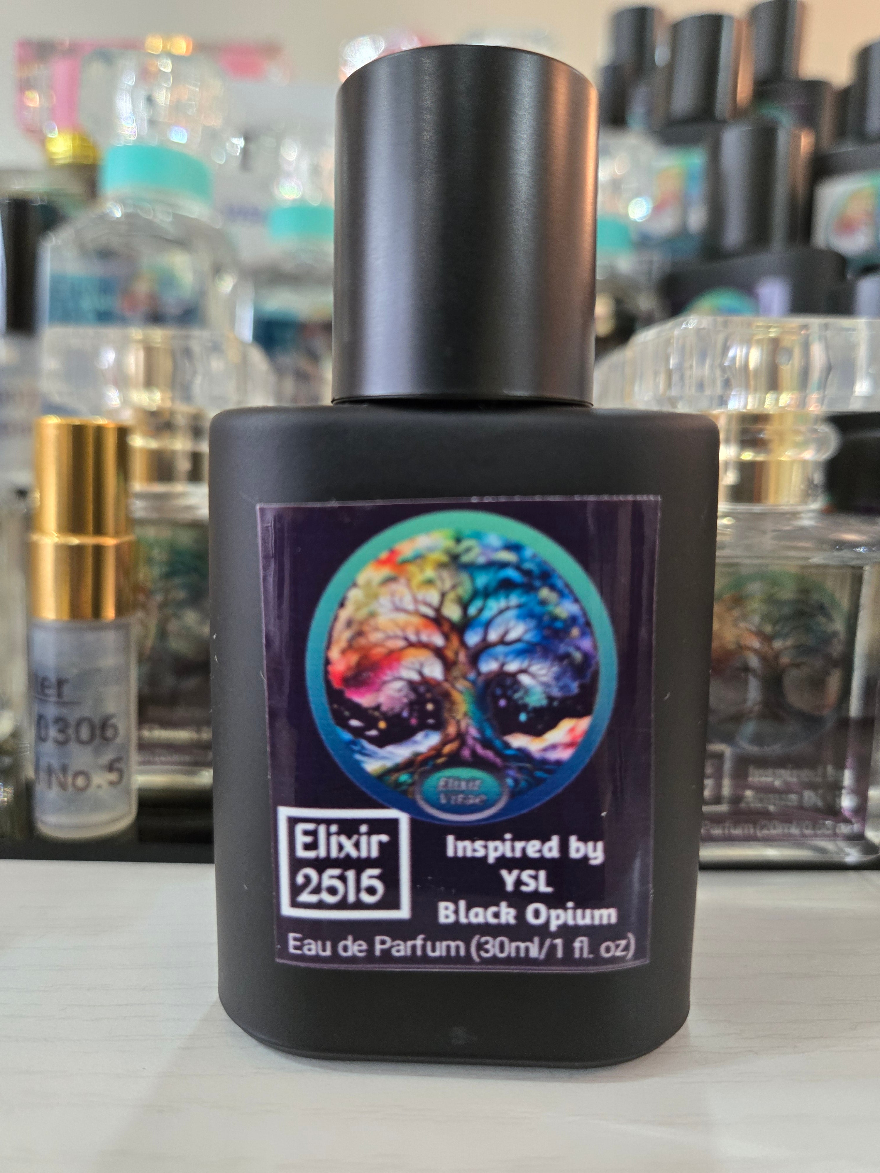 Elixir 2515 Inspired By Fragrance Black Opium Yves Saint Laurent YSL 30ml/1oz