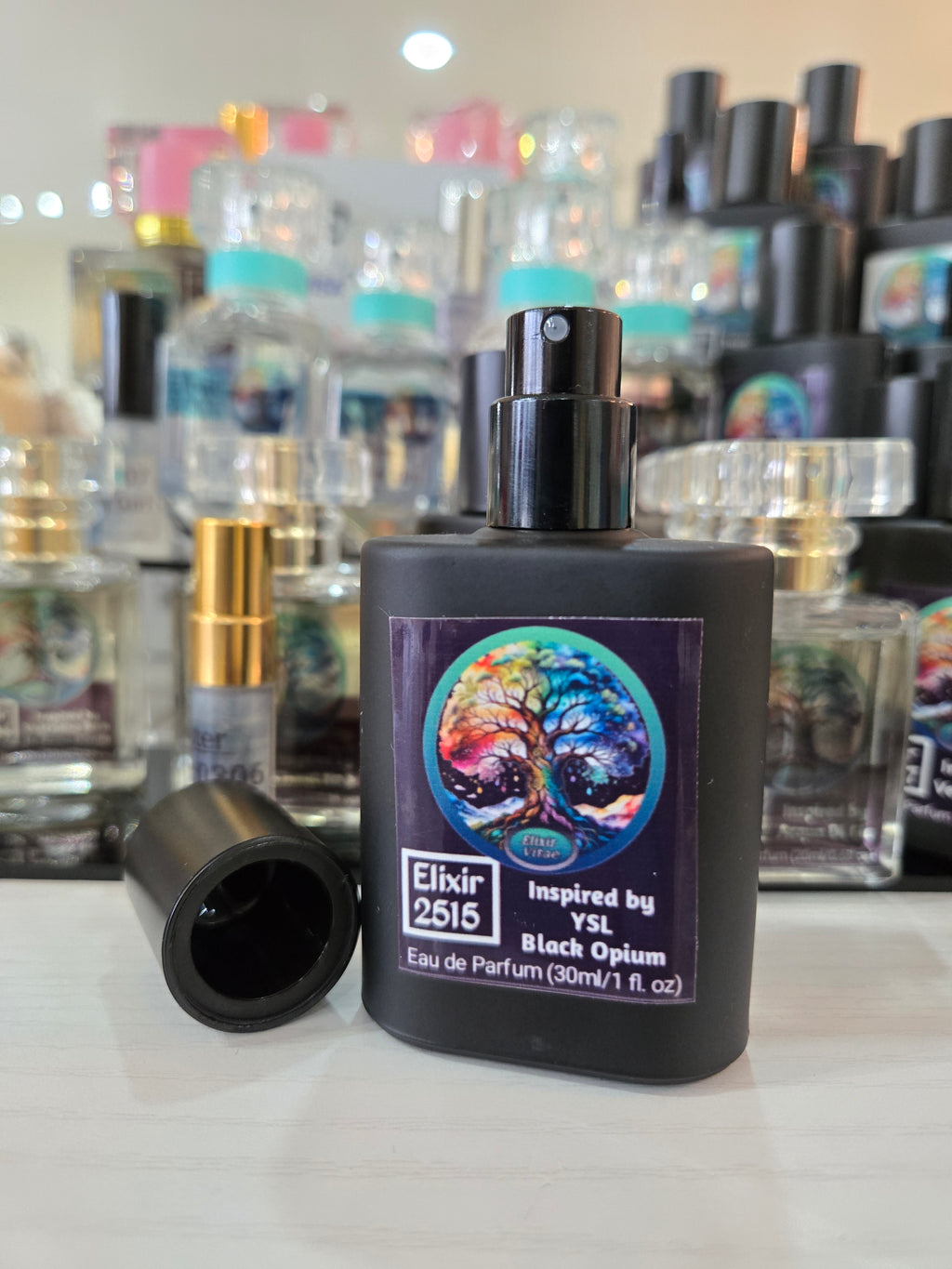 Elixir 2515 Inspired By Fragrance Black Opium Yves Saint Laurent YSL 30ml/1oz